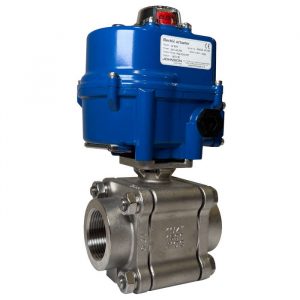 Screwed, Socket & Butt Weld Actuated Ball Valves