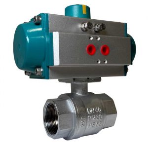 Pneumatically Actuated Ball Valves