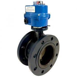 JV240016 Electrically Double Flanged Butterfly Valve - NBR Lined